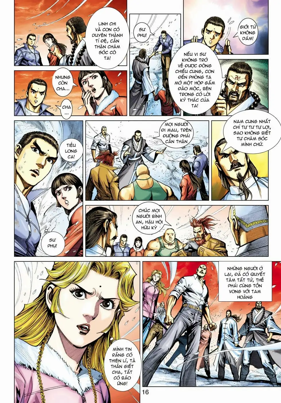 Truyện Tranh Tân Tác Long Hổ Môn trang 4