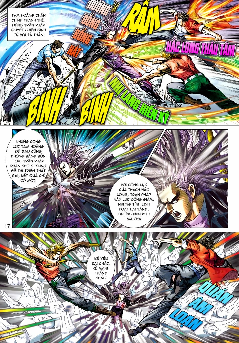 Truyện Tranh Tân Tác Long Hổ Môn trang 4