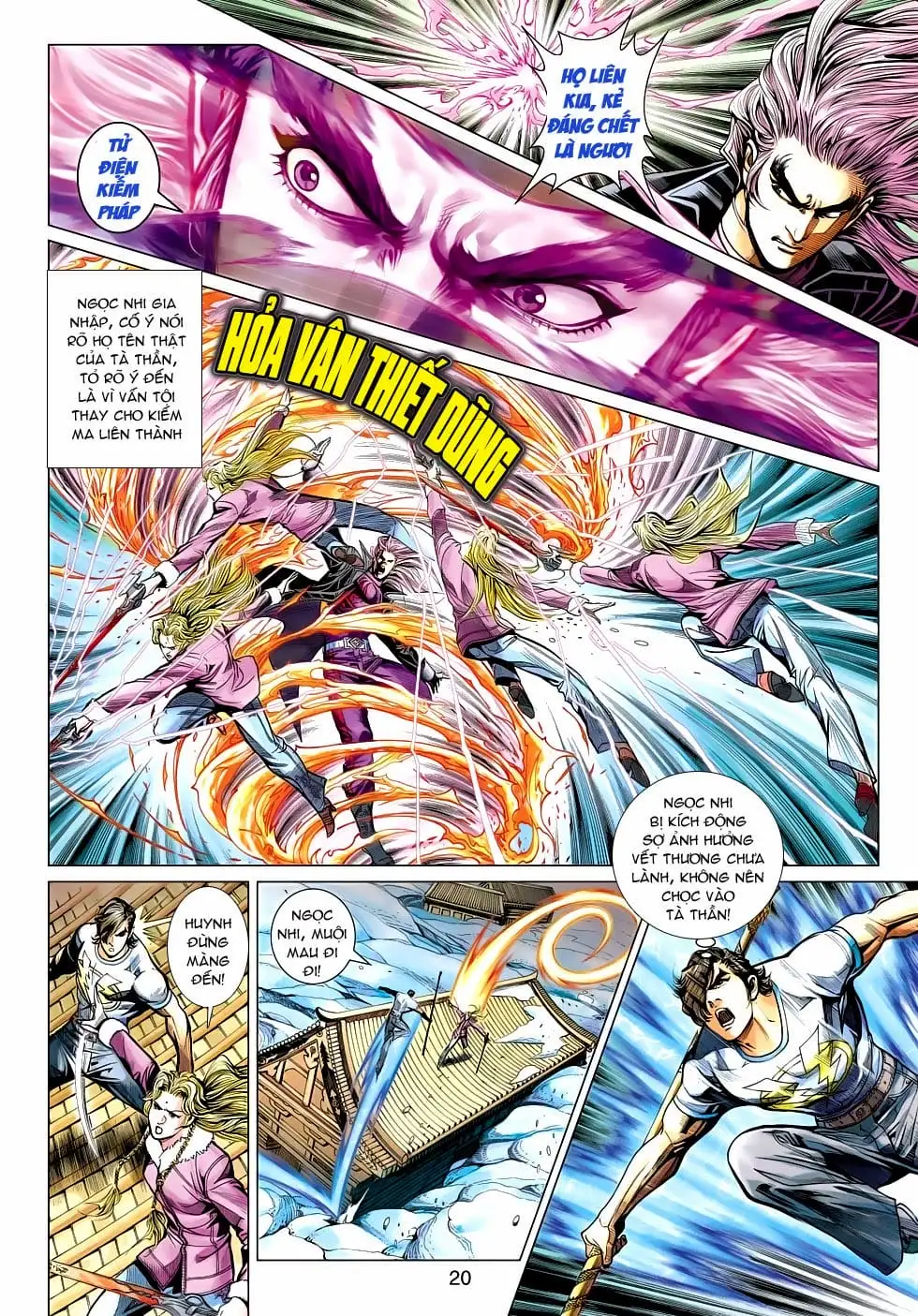 Truyện Tranh Tân Tác Long Hổ Môn trang 4