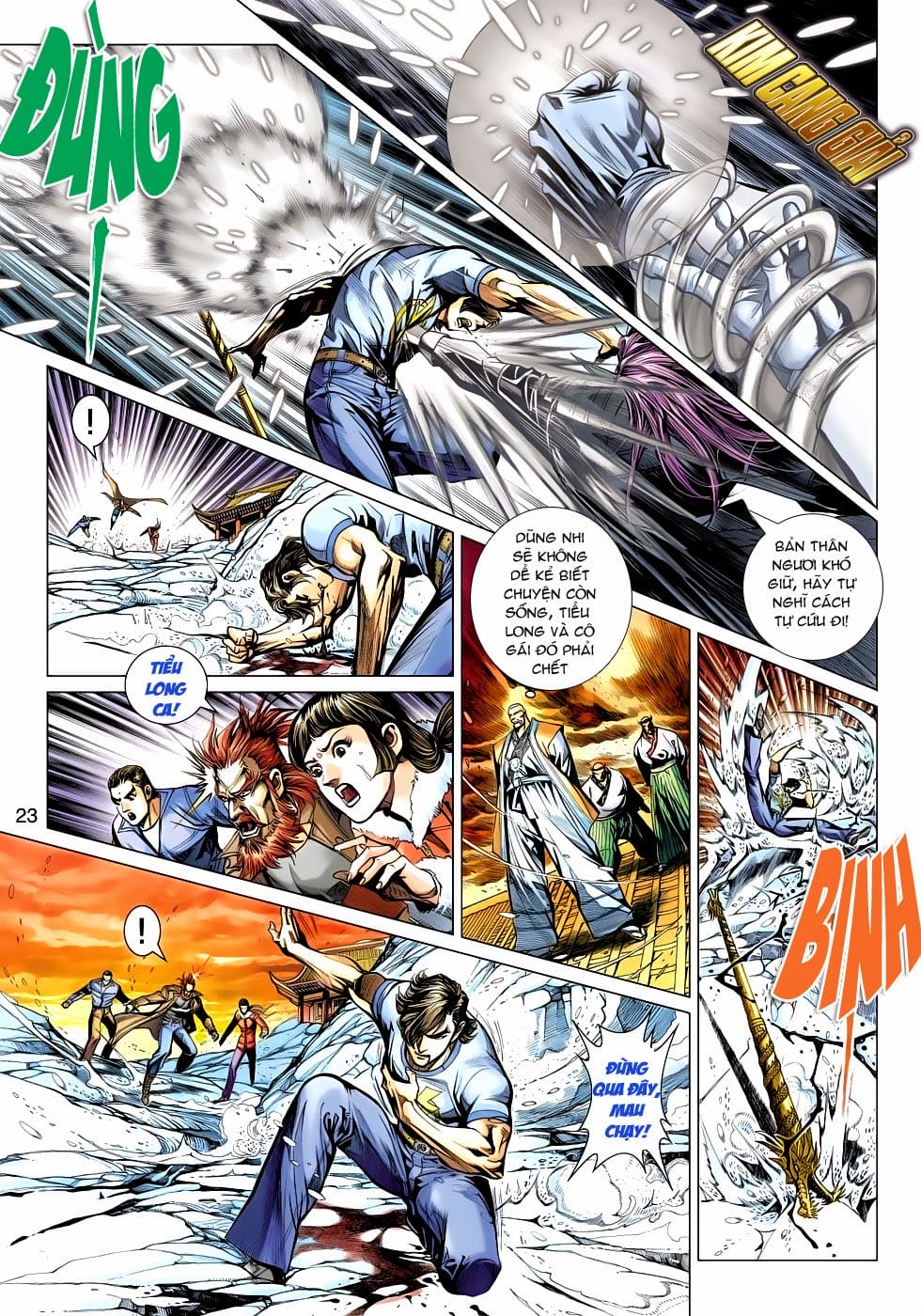 Truyện Tranh Tân Tác Long Hổ Môn trang 4