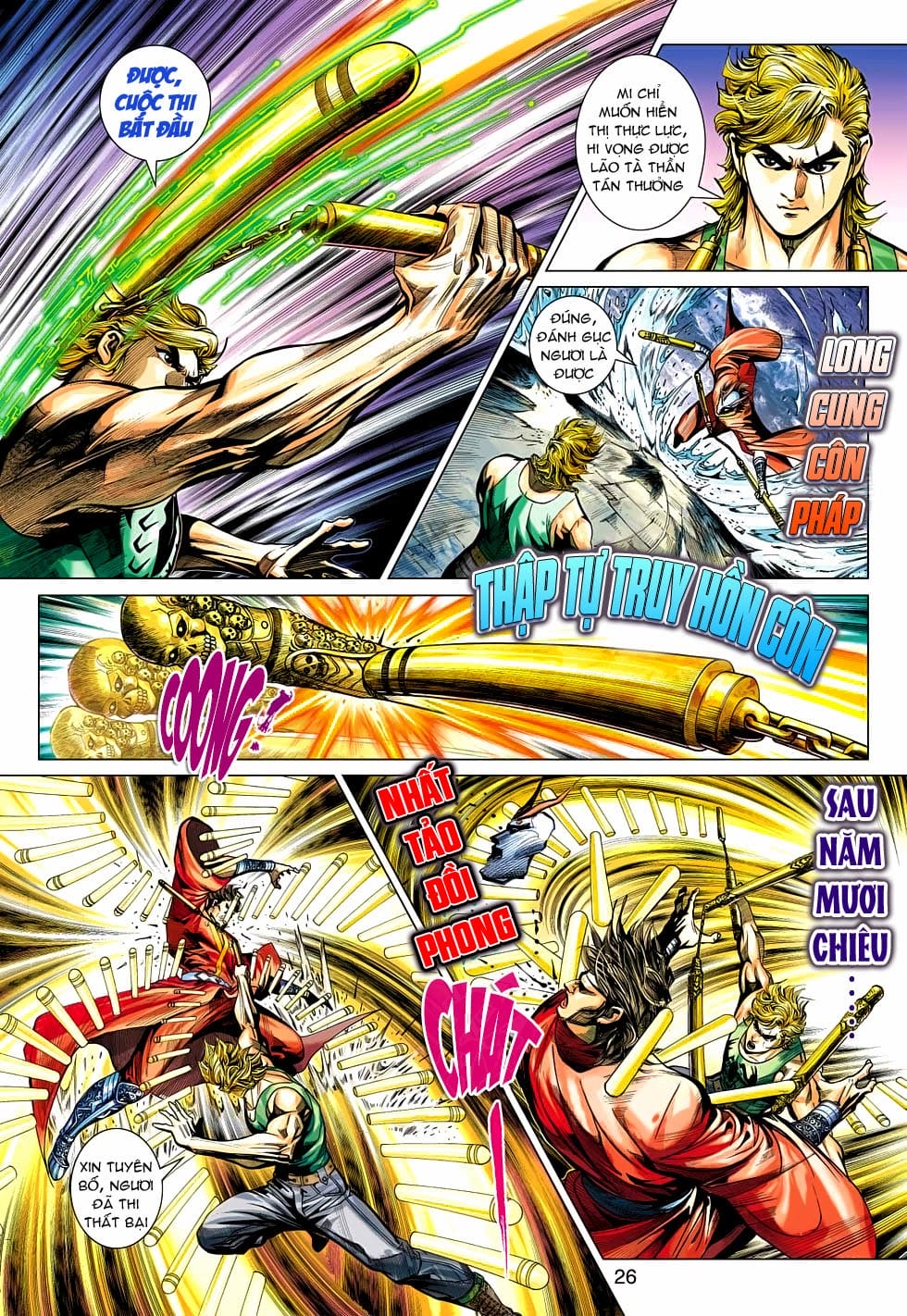 Truyện Tranh Tân Tác Long Hổ Môn trang 4