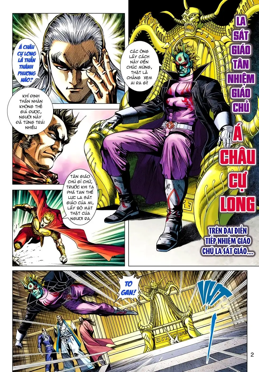 Truyện Tranh Tân Tác Long Hổ Môn trang 4