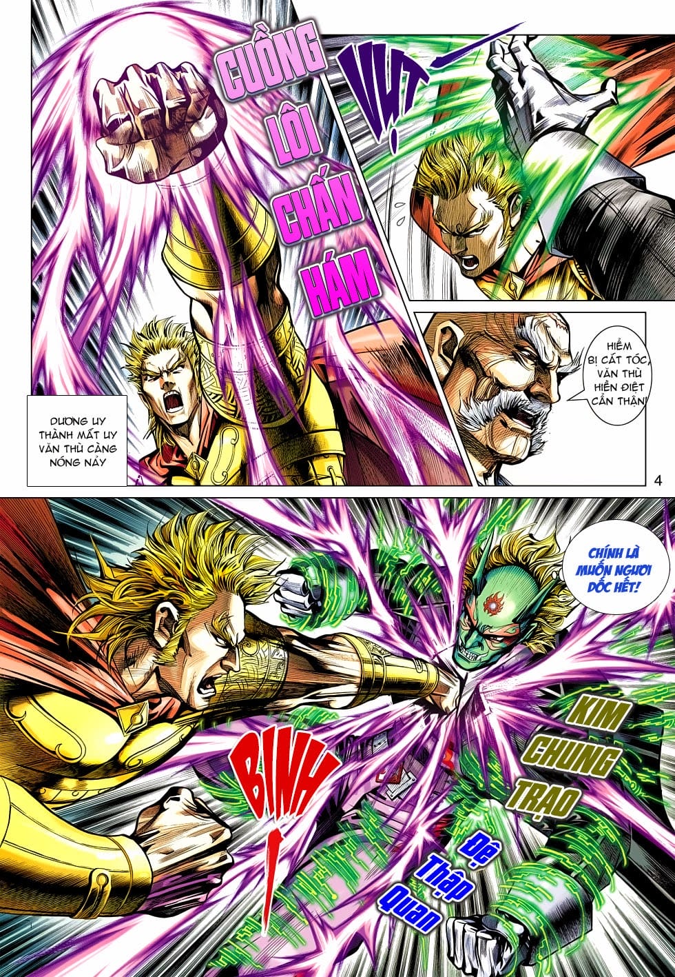 Truyện Tranh Tân Tác Long Hổ Môn trang 4