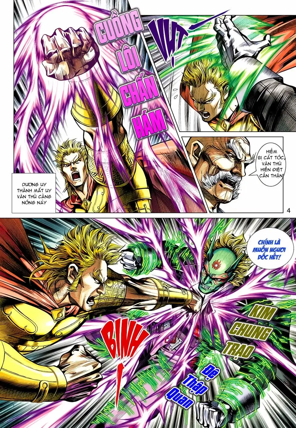 Truyện Tranh Tân Tác Long Hổ Môn trang 4