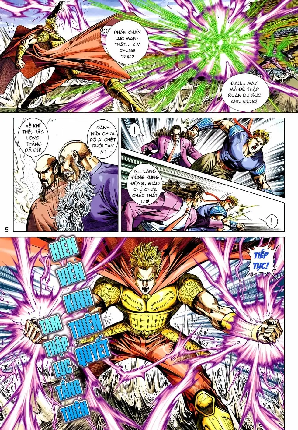 Truyện Tranh Tân Tác Long Hổ Môn trang 4