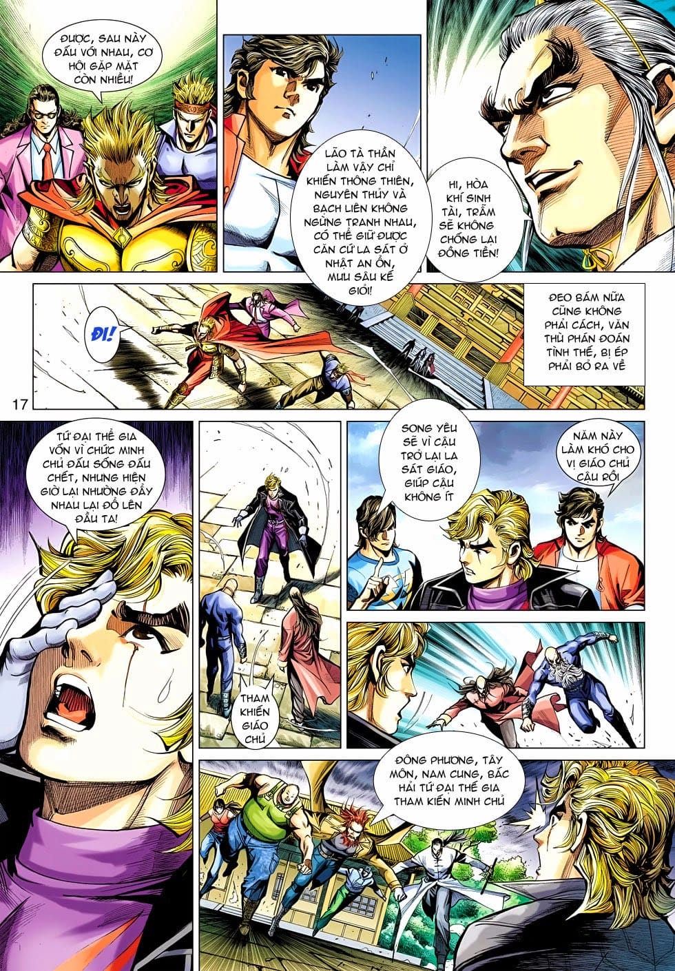 Truyện Tranh Tân Tác Long Hổ Môn trang 4