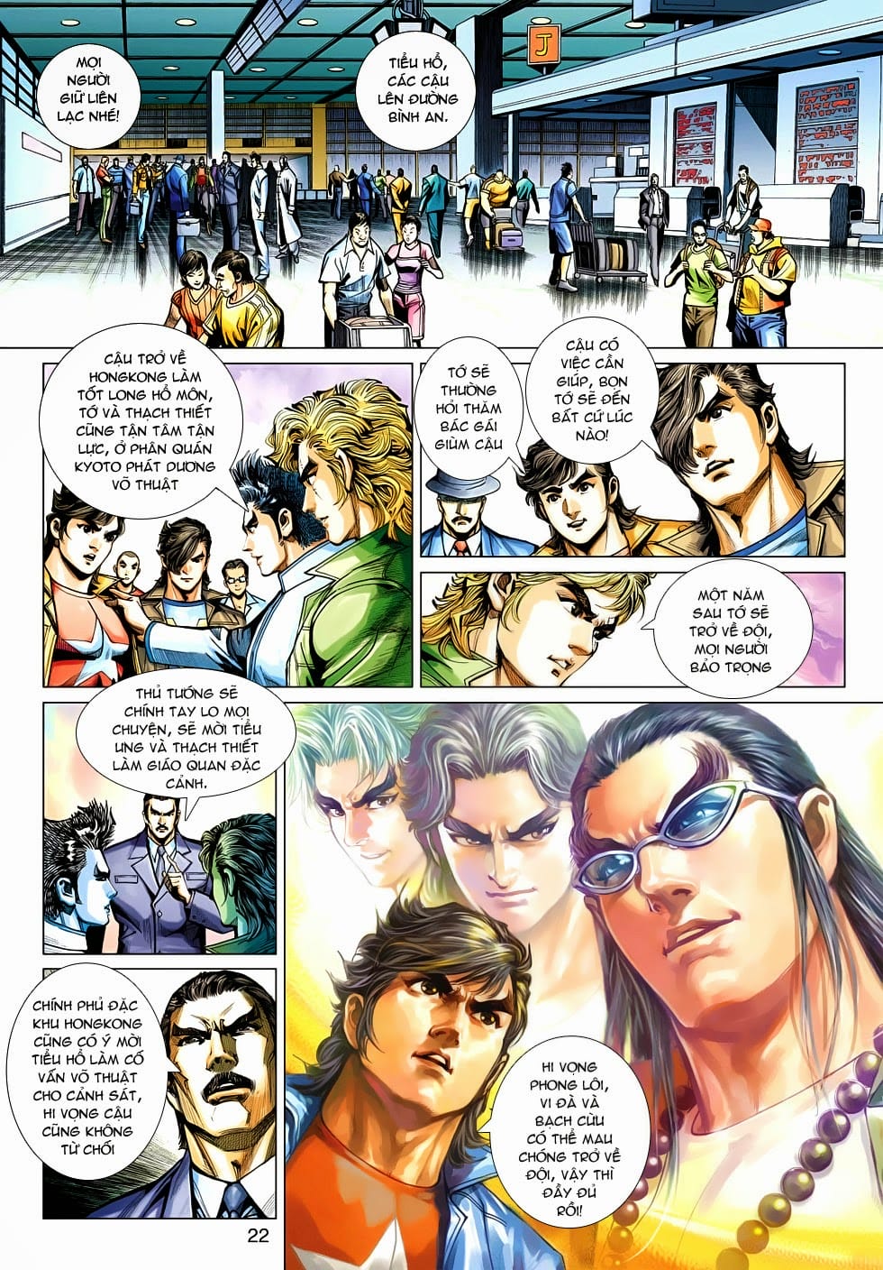 Truyện Tranh Tân Tác Long Hổ Môn trang 4