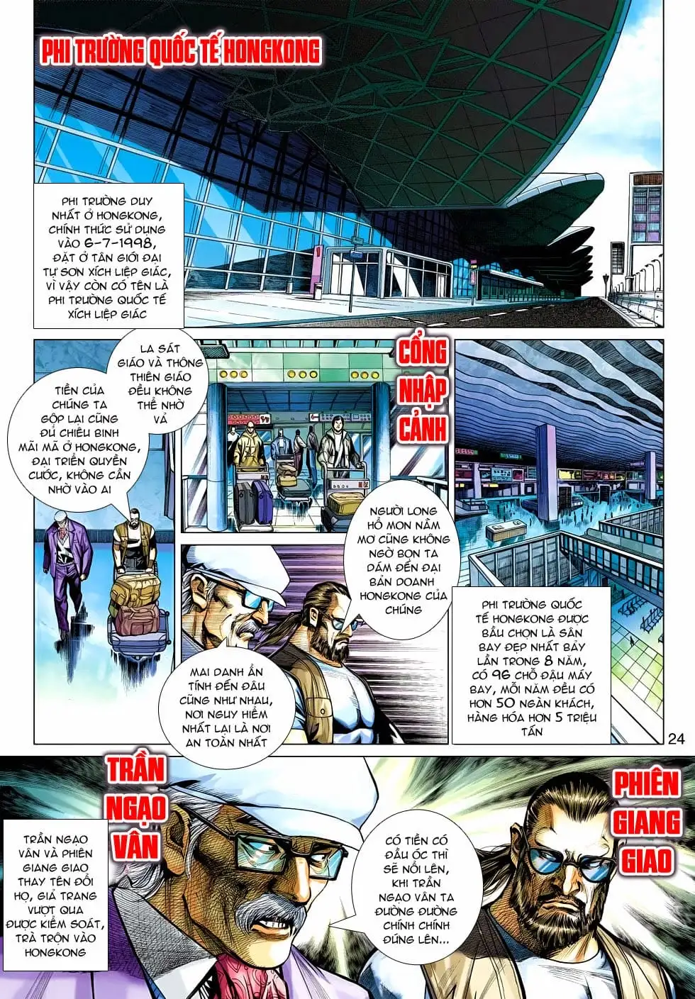 Truyện Tranh Tân Tác Long Hổ Môn trang 4