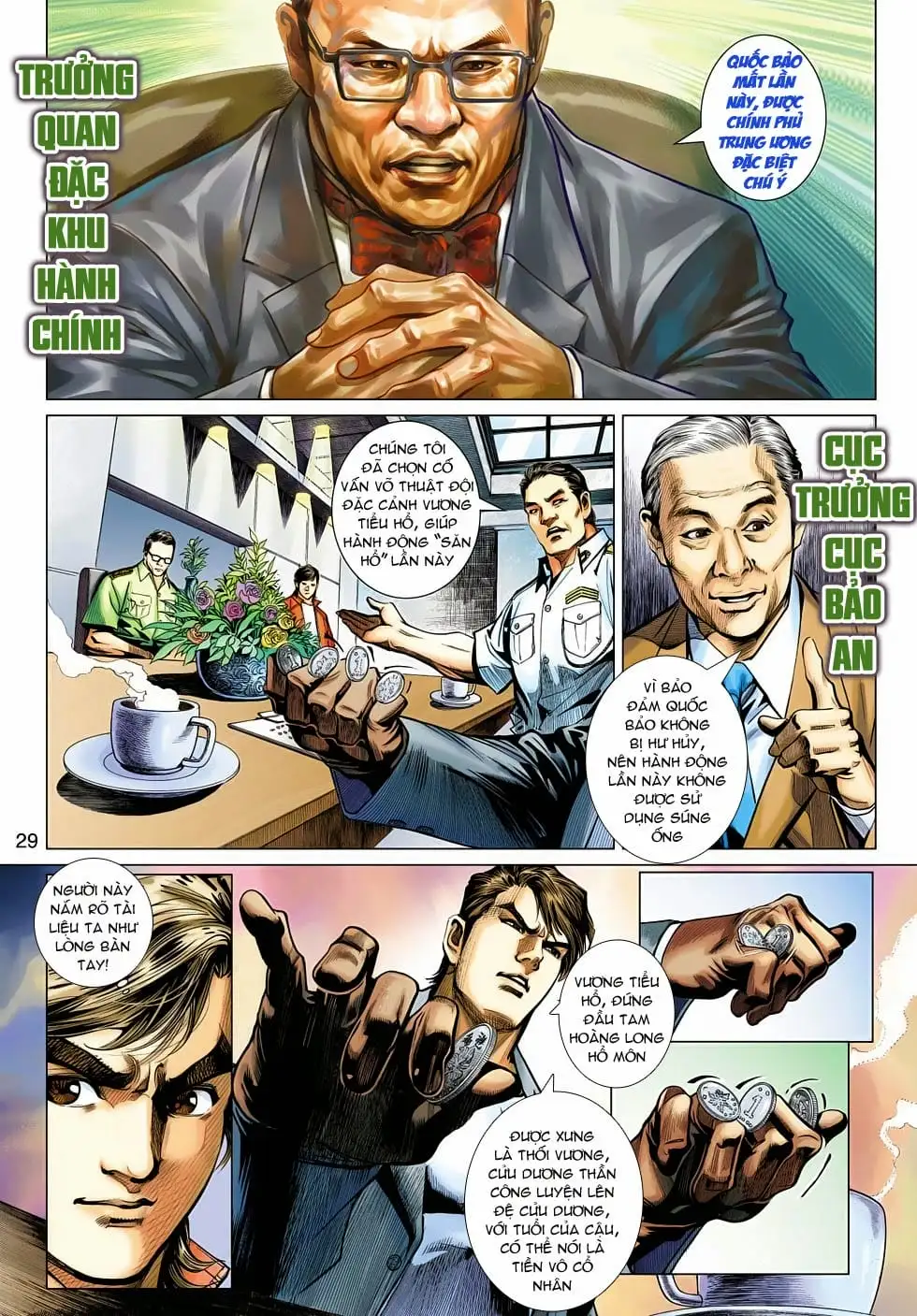 Truyện Tranh Tân Tác Long Hổ Môn trang 4