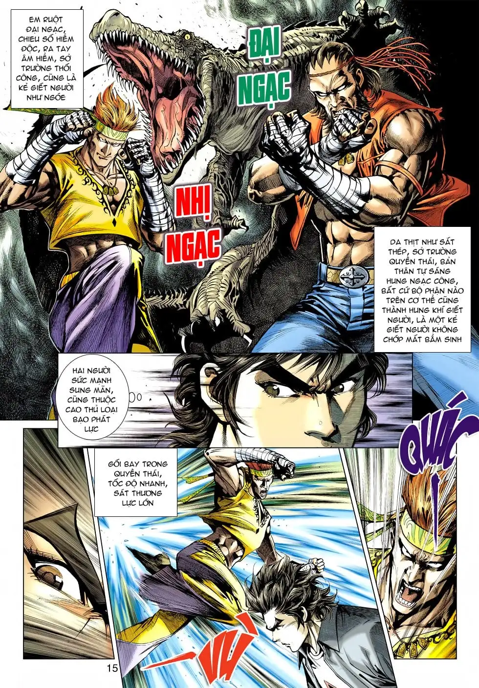 Truyện Tranh Tân Tác Long Hổ Môn trang 4