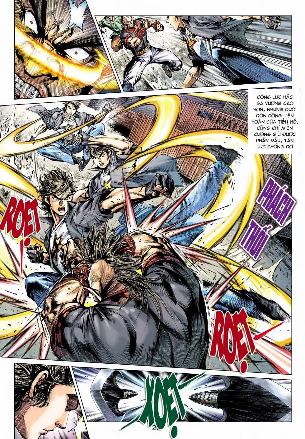 Truyện Tranh Tân Tác Long Hổ Môn trang 4