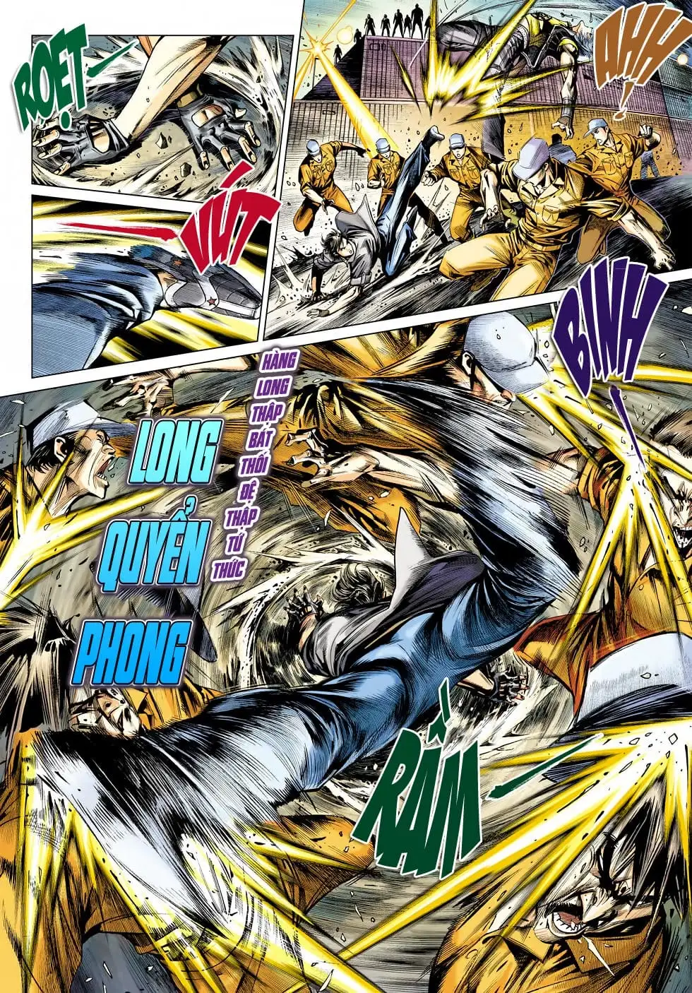 Truyện Tranh Tân Tác Long Hổ Môn trang 4