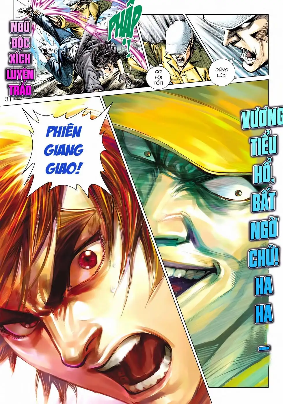 Truyện Tranh Tân Tác Long Hổ Môn trang 4