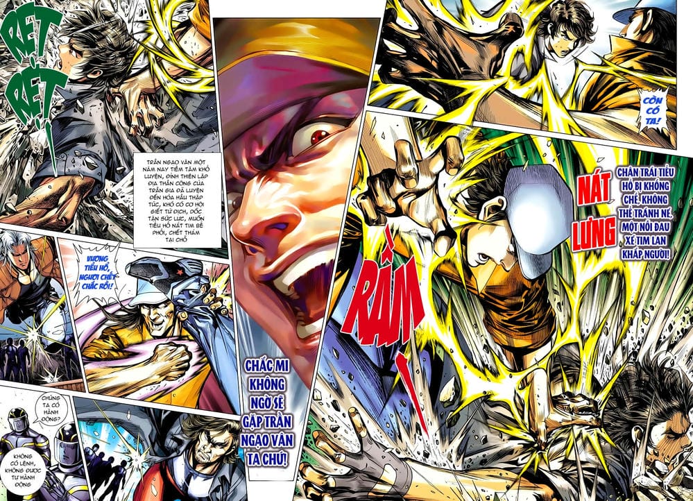 Truyện Tranh Tân Tác Long Hổ Môn trang 4