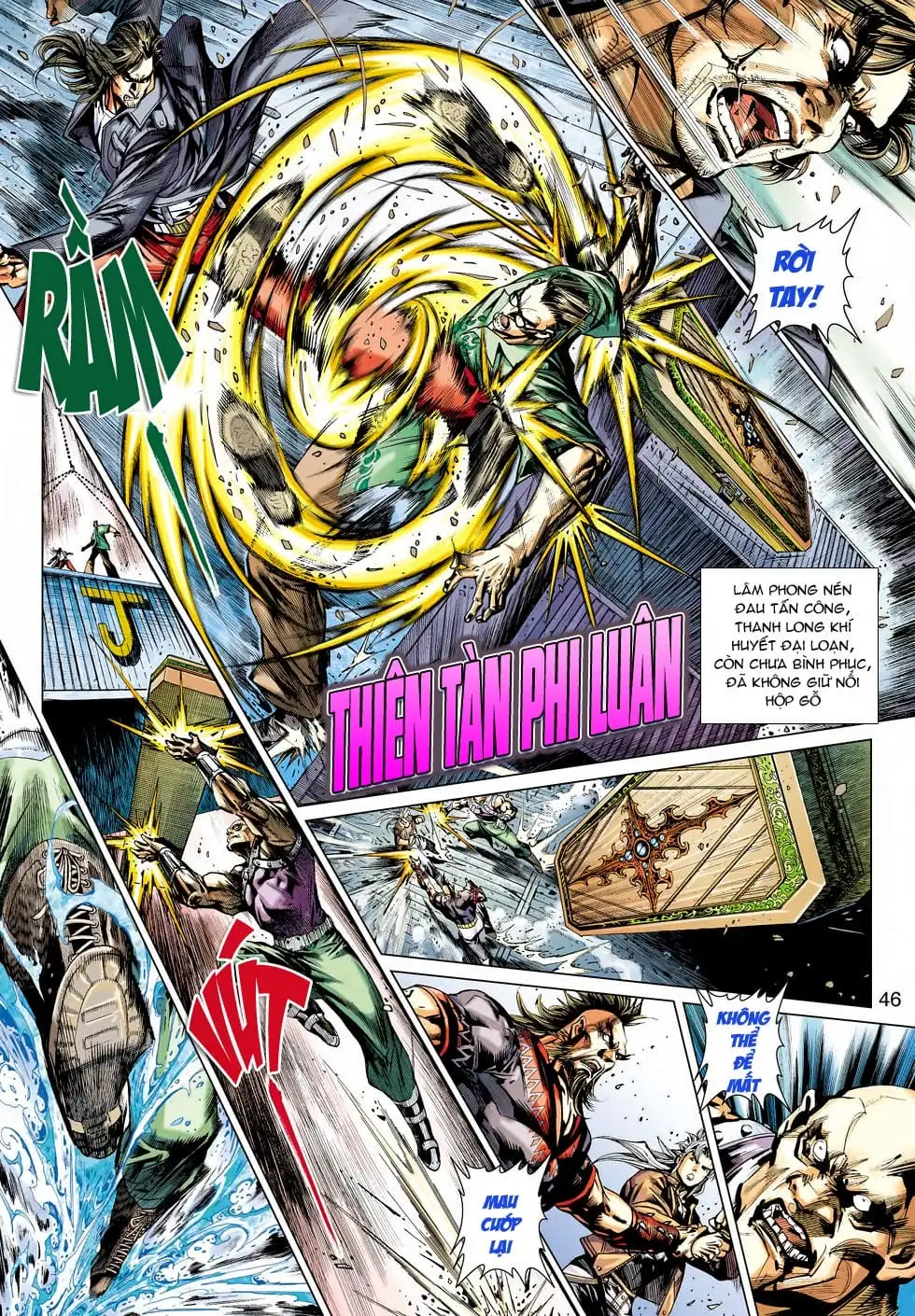 Truyện Tranh Tân Tác Long Hổ Môn trang 4