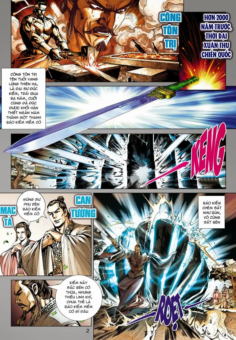 Truyện Tranh Tân Tác Long Hổ Môn trang 4