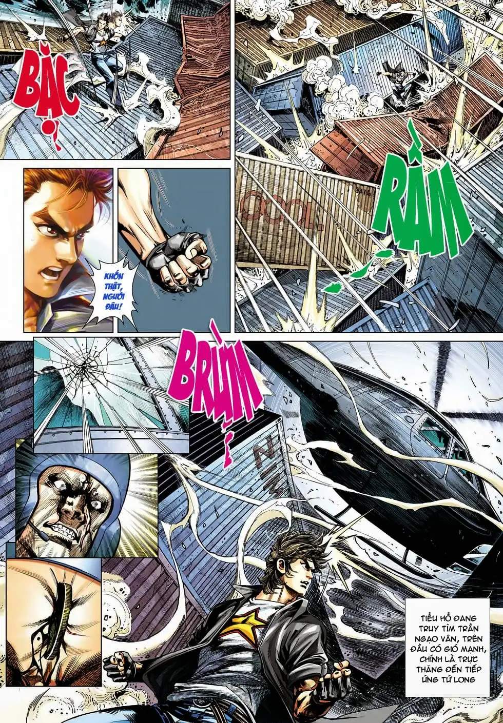 Truyện Tranh Tân Tác Long Hổ Môn trang 4