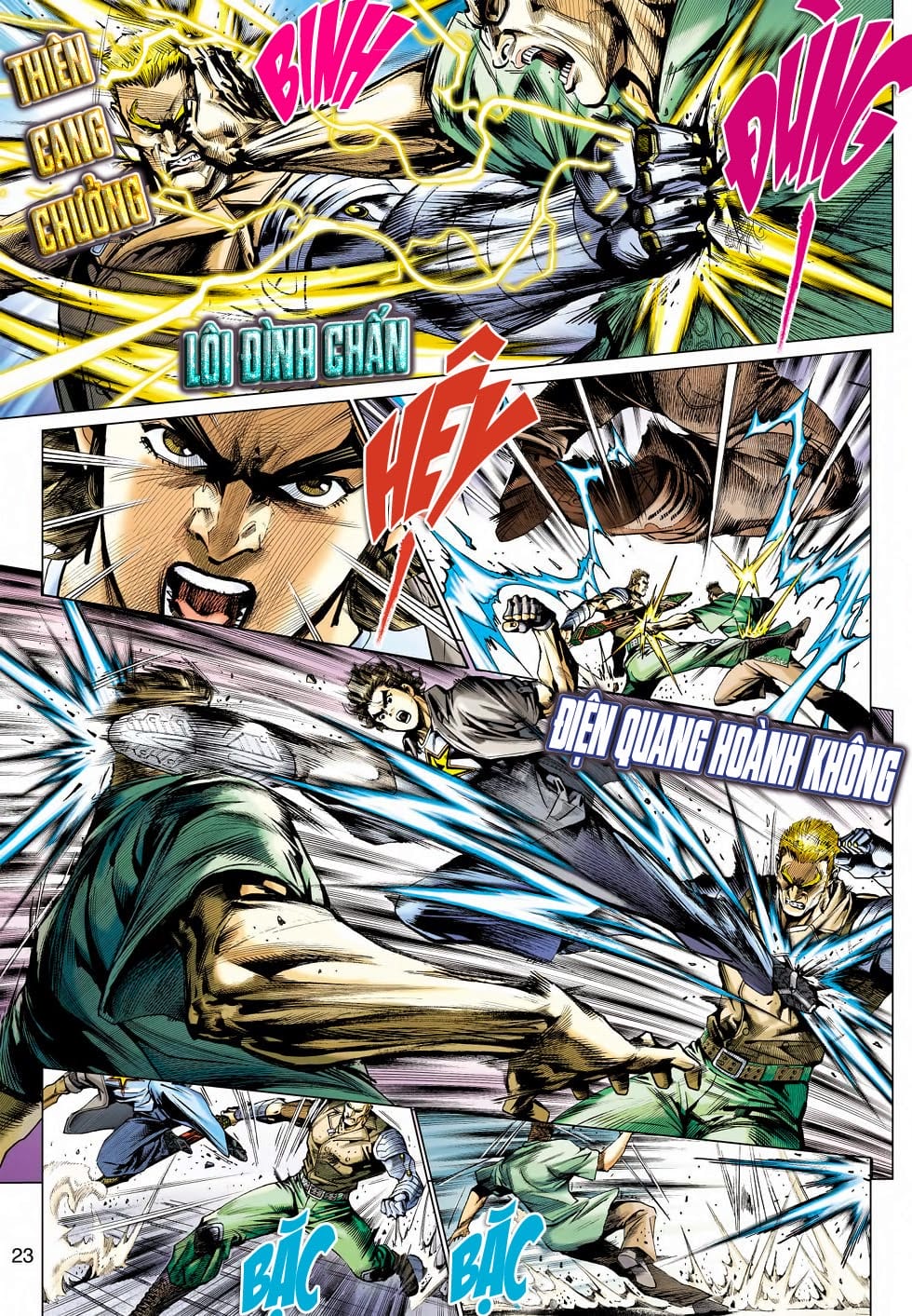 Truyện Tranh Tân Tác Long Hổ Môn trang 4