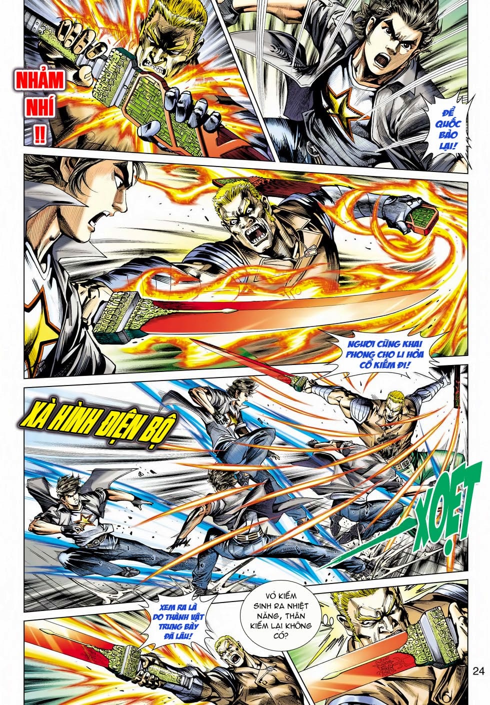 Truyện Tranh Tân Tác Long Hổ Môn trang 4