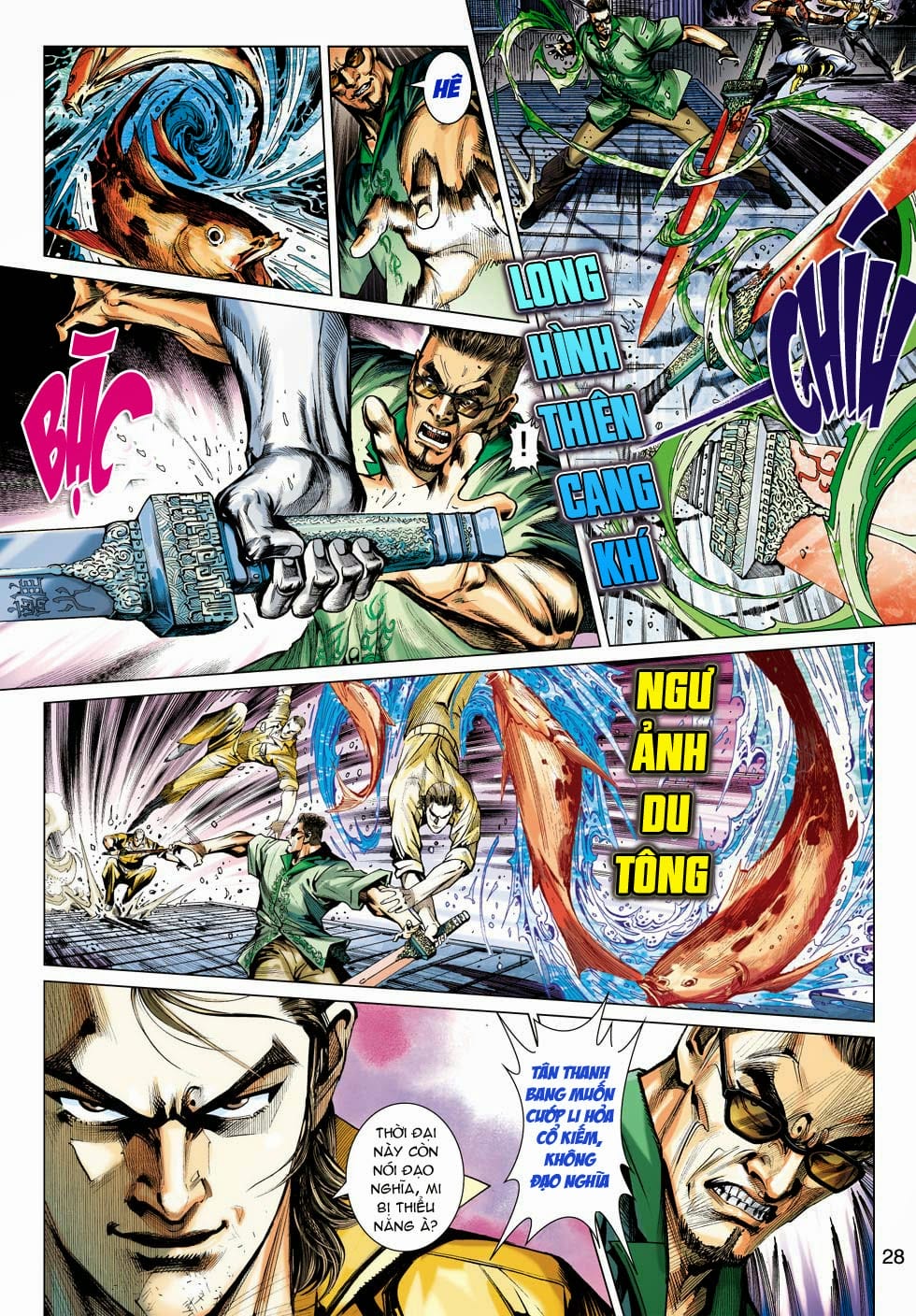 Truyện Tranh Tân Tác Long Hổ Môn trang 4