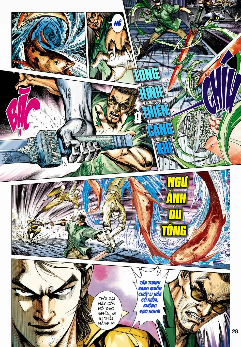 Truyện Tranh Tân Tác Long Hổ Môn trang 4