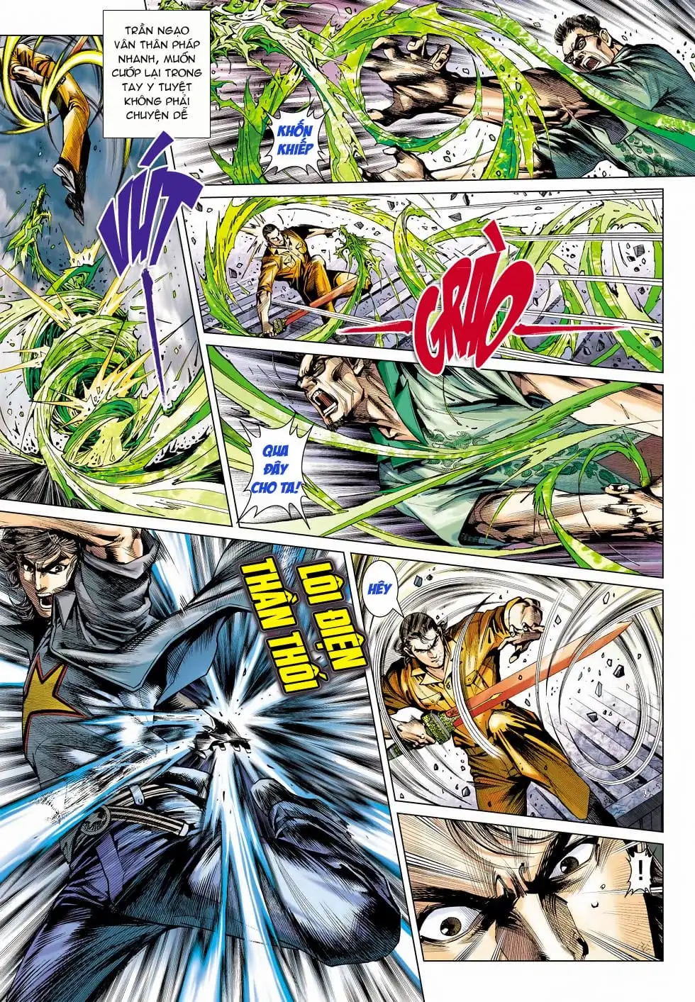 Truyện Tranh Tân Tác Long Hổ Môn trang 4