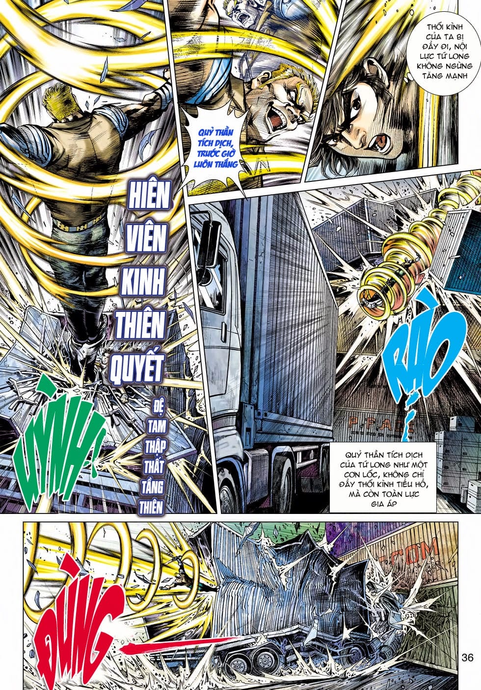 Truyện Tranh Tân Tác Long Hổ Môn trang 4