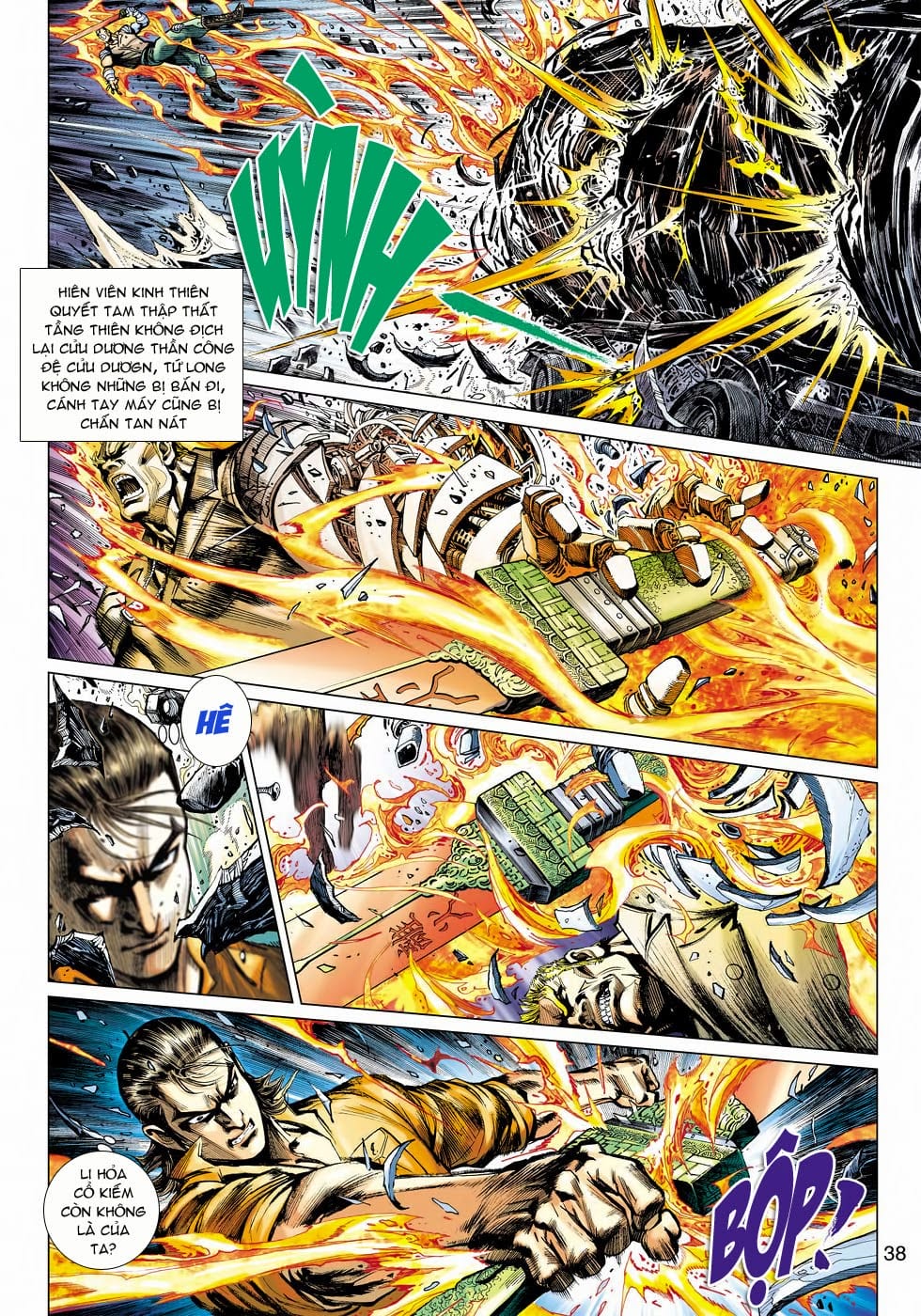 Truyện Tranh Tân Tác Long Hổ Môn trang 4