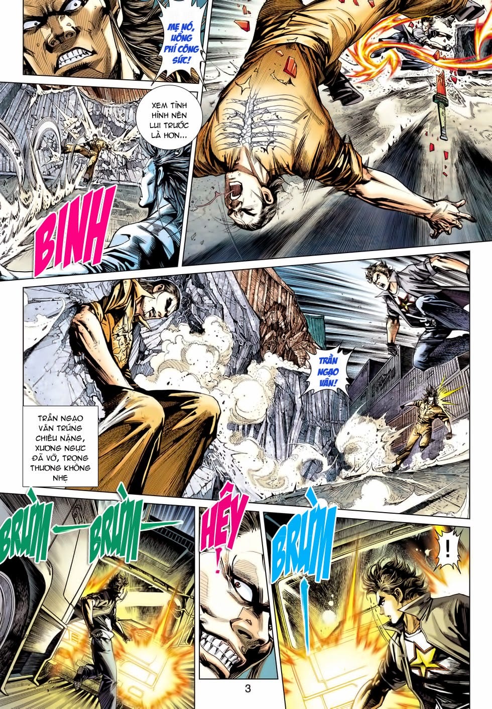 Truyện Tranh Tân Tác Long Hổ Môn trang 4