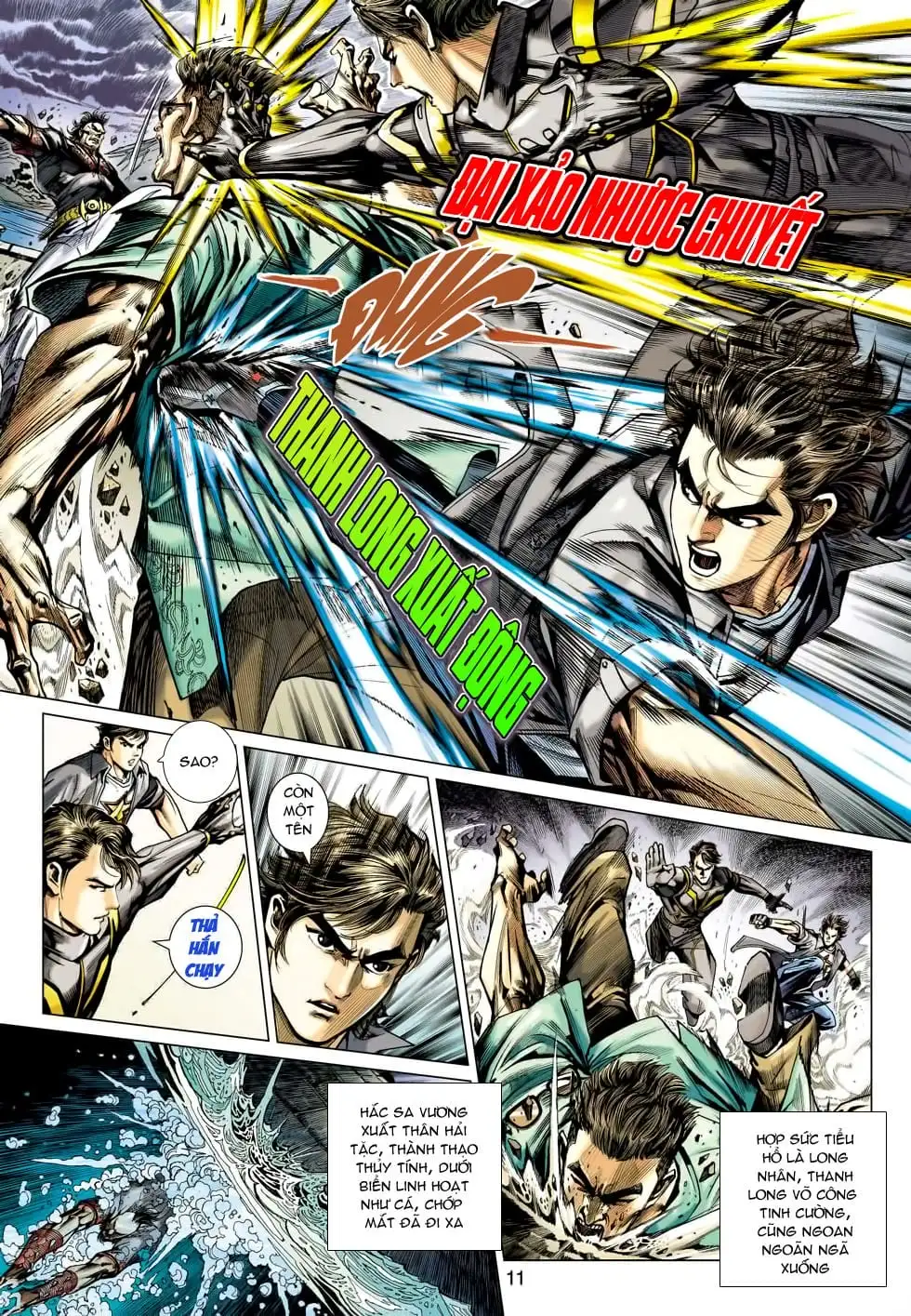 Truyện Tranh Tân Tác Long Hổ Môn trang 4