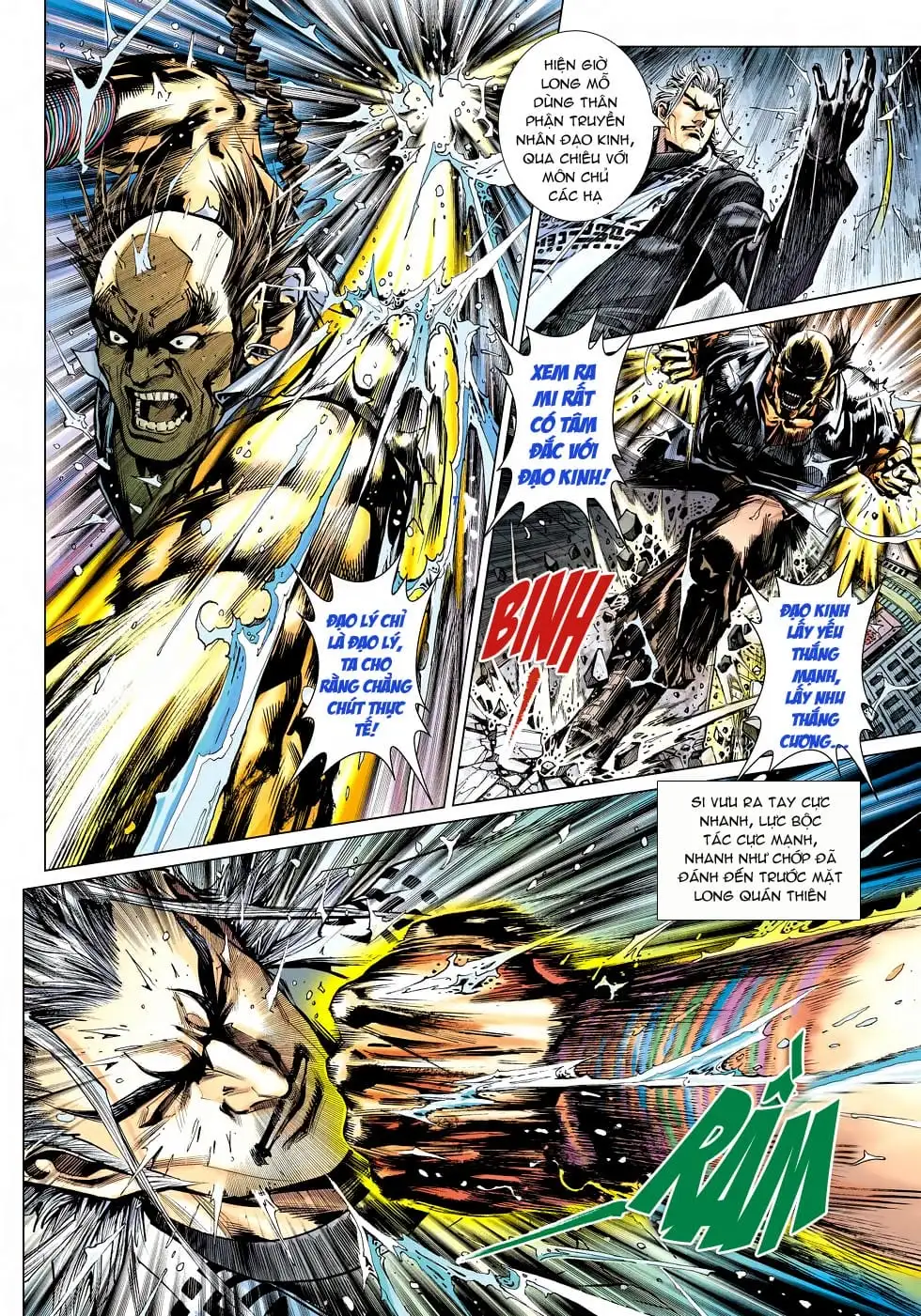 Truyện Tranh Tân Tác Long Hổ Môn trang 4