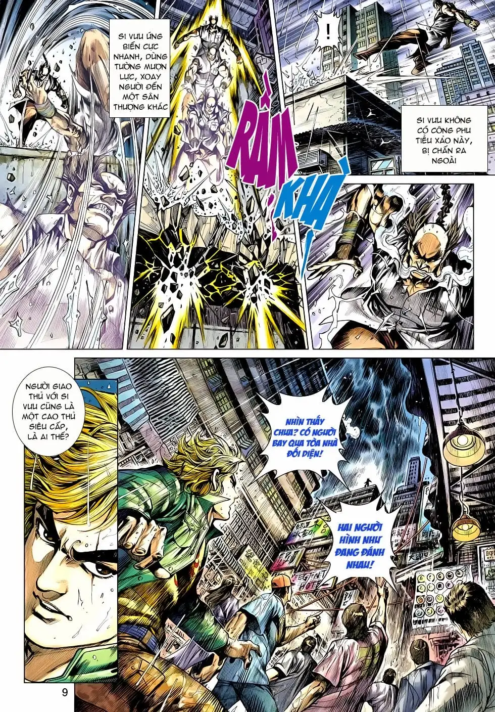 Truyện Tranh Tân Tác Long Hổ Môn trang 4