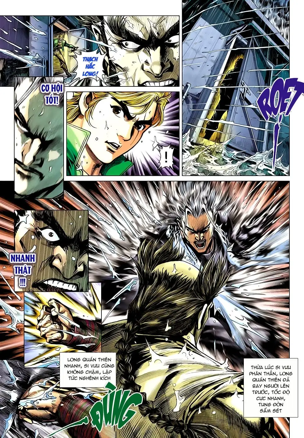 Truyện Tranh Tân Tác Long Hổ Môn trang 4