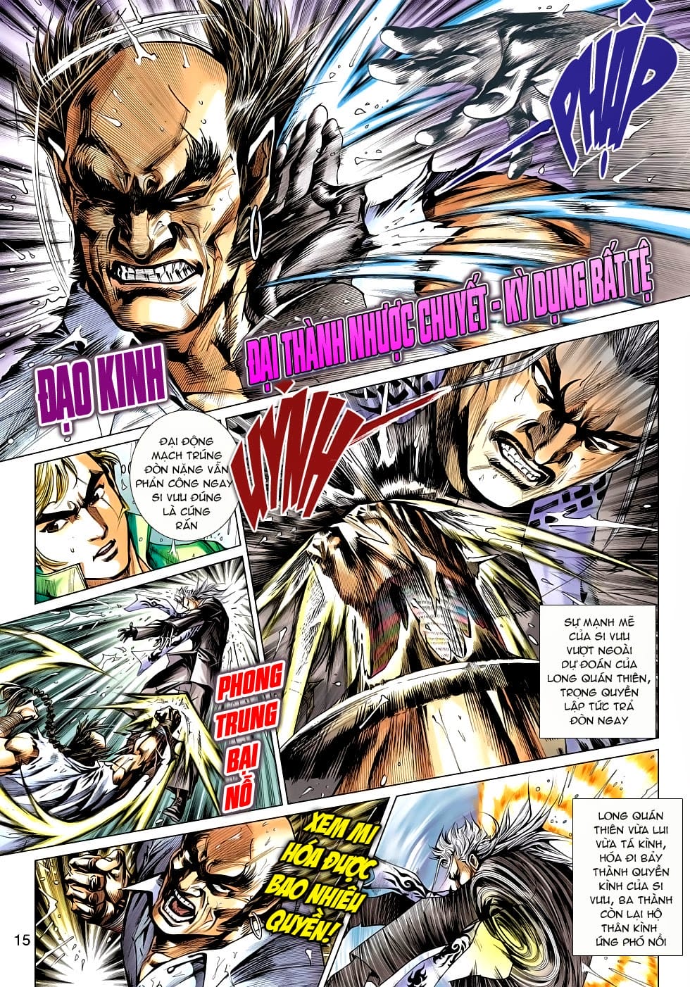 Truyện Tranh Tân Tác Long Hổ Môn trang 4