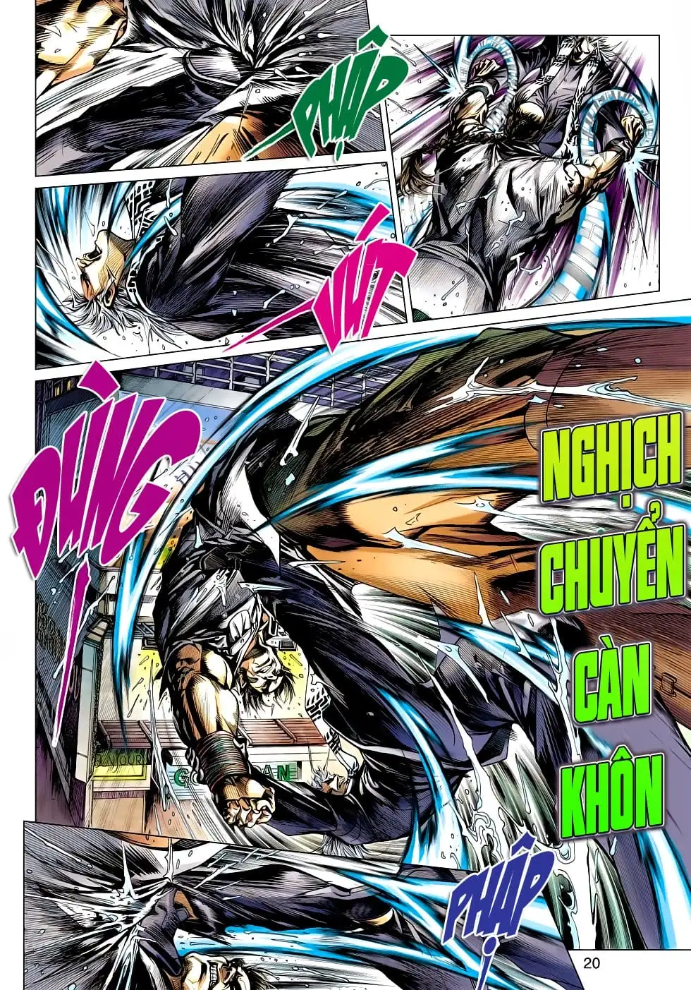 Truyện Tranh Tân Tác Long Hổ Môn trang 4