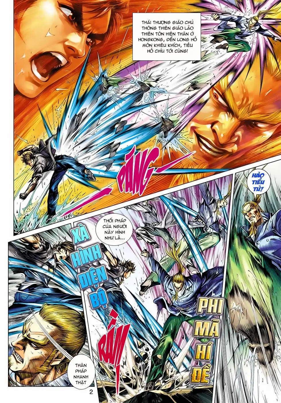 Truyện Tranh Tân Tác Long Hổ Môn trang 4