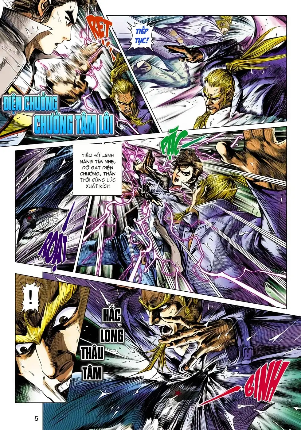 Truyện Tranh Tân Tác Long Hổ Môn trang 4