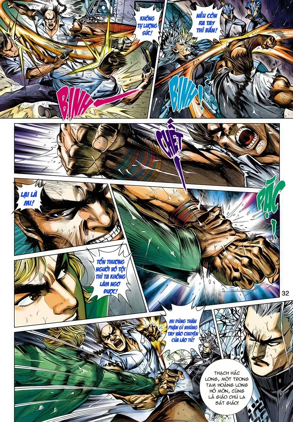 Truyện Tranh Tân Tác Long Hổ Môn trang 4