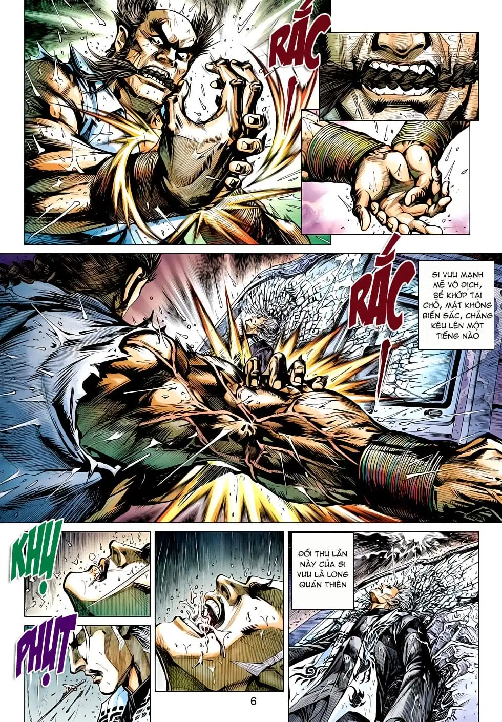 Truyện Tranh Tân Tác Long Hổ Môn trang 4