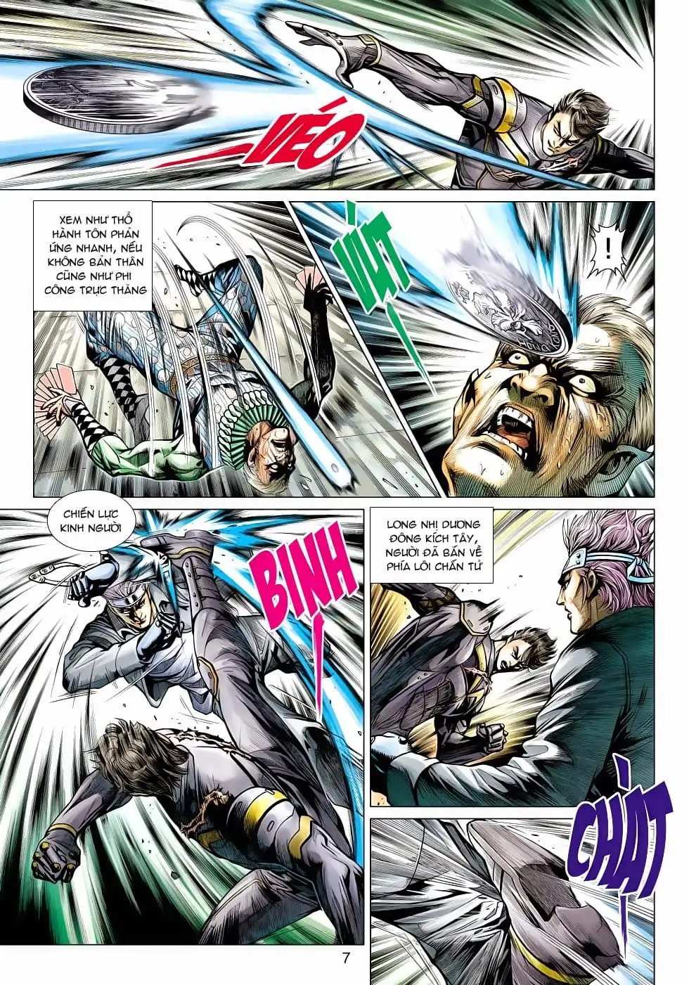 Truyện Tranh Tân Tác Long Hổ Môn trang 4