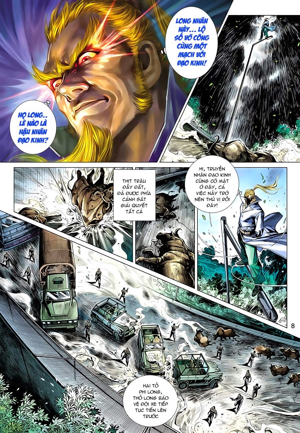Truyện Tranh Tân Tác Long Hổ Môn trang 4
