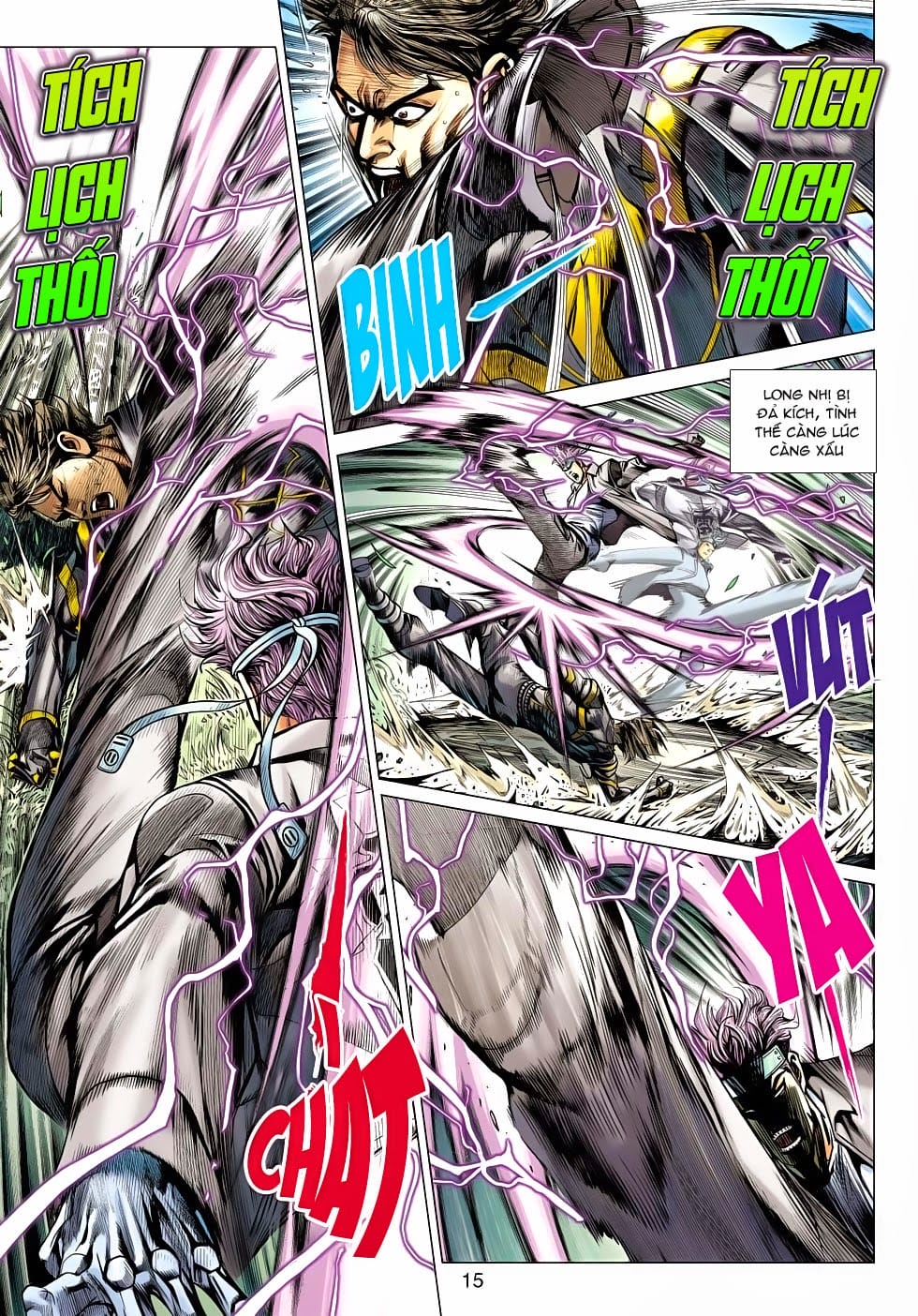 Truyện Tranh Tân Tác Long Hổ Môn trang 4