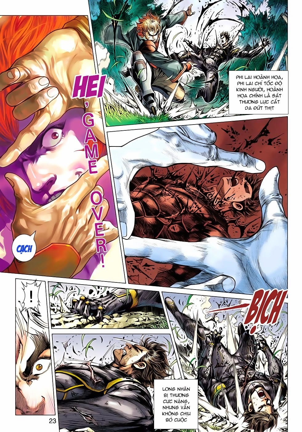 Truyện Tranh Tân Tác Long Hổ Môn trang 4