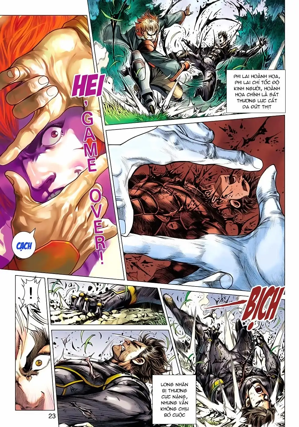 Truyện Tranh Tân Tác Long Hổ Môn trang 4