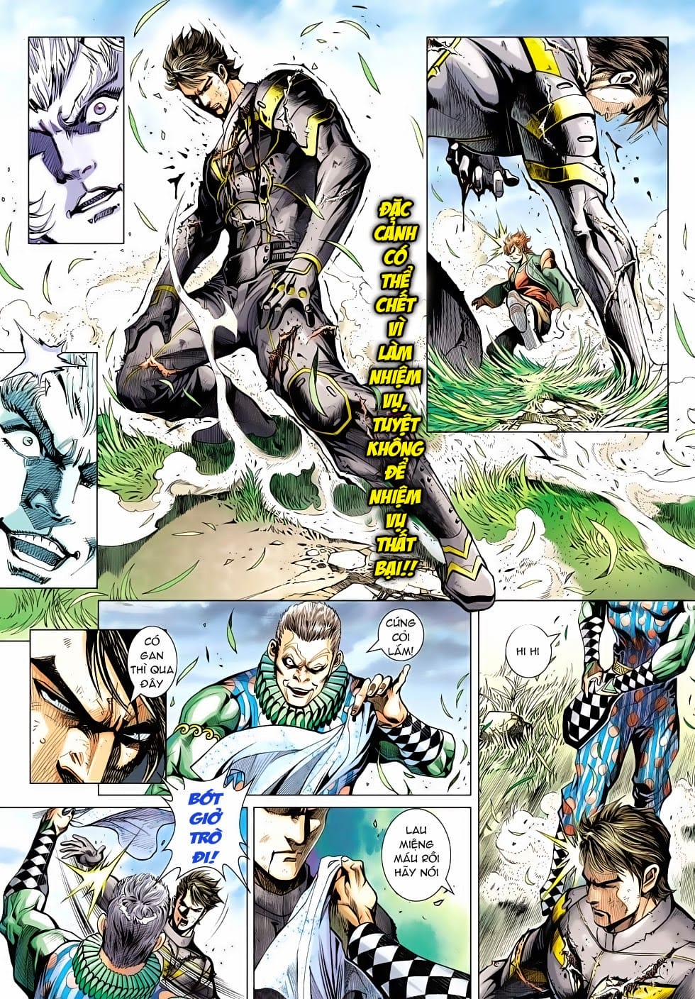 Truyện Tranh Tân Tác Long Hổ Môn trang 4