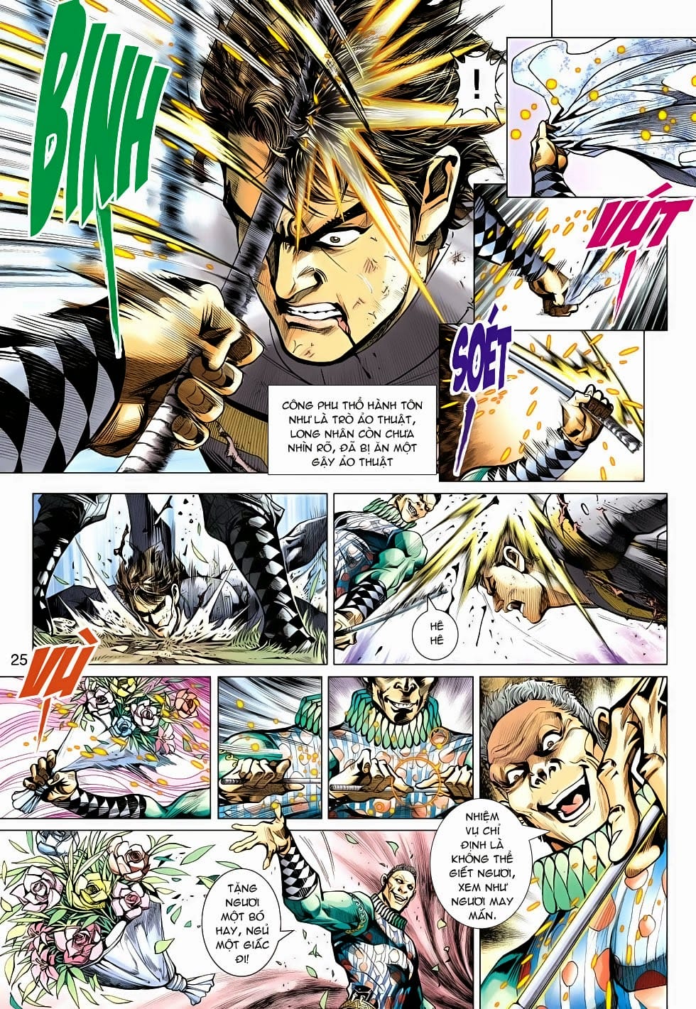 Truyện Tranh Tân Tác Long Hổ Môn trang 4