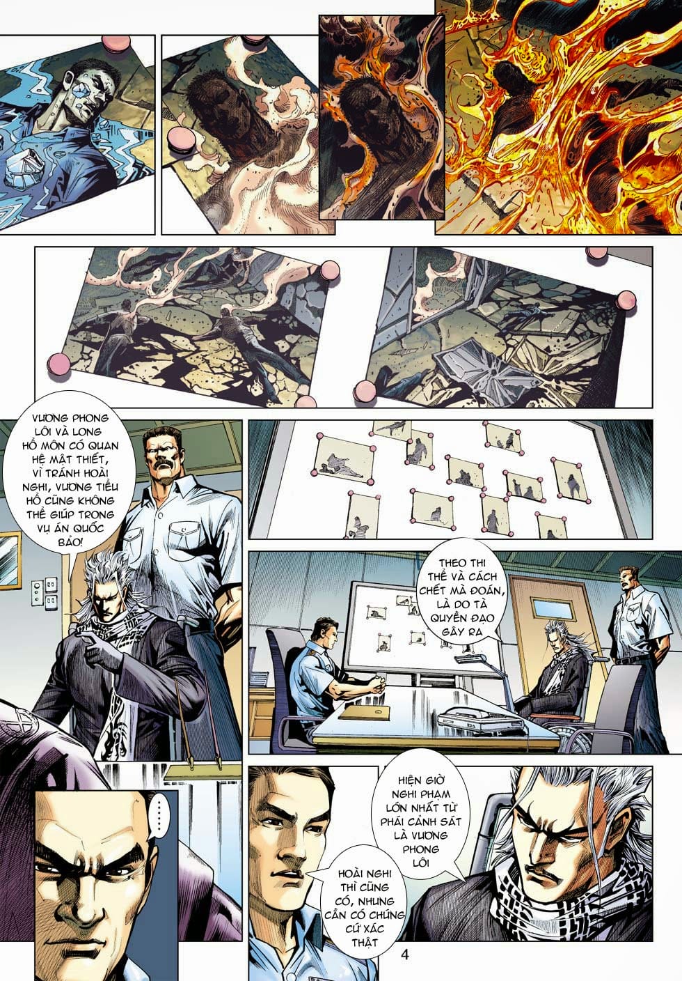 Truyện Tranh Tân Tác Long Hổ Môn trang 4