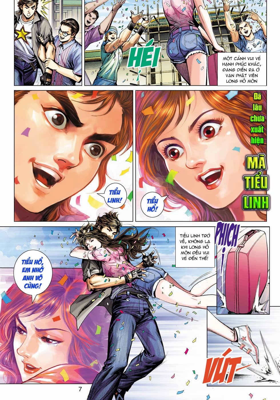 Truyện Tranh Tân Tác Long Hổ Môn trang 4