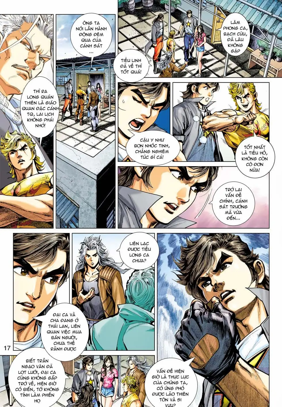 Truyện Tranh Tân Tác Long Hổ Môn trang 4