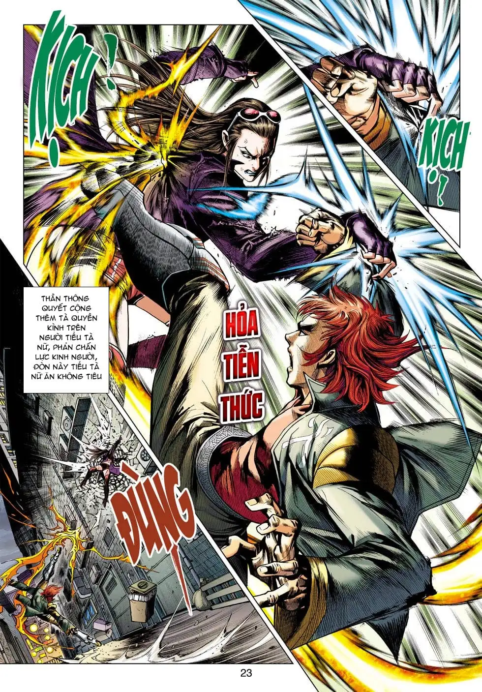 Truyện Tranh Tân Tác Long Hổ Môn trang 4